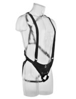 11" Hollow Strap On Suspender System  Light/Black - Image 5