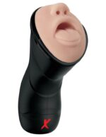 Deep Throat Vibrating Stroker Light/Black - Image 2